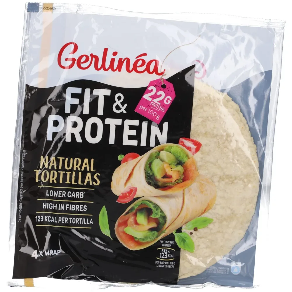 Gerlinéa Fit & Protein Natürliche Tortillas