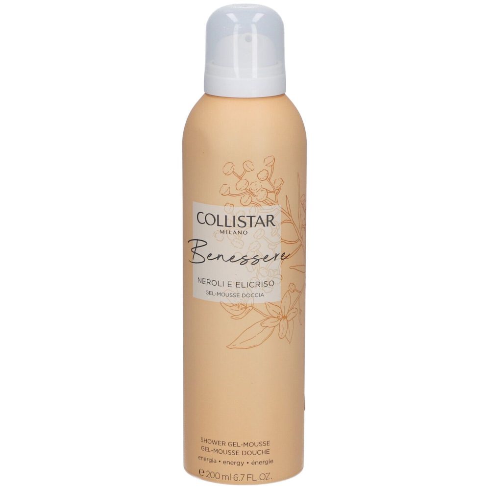 Collistar Benessere Neroli And Helichrysum Shower Gel-Mousse Duschgel 200 ml