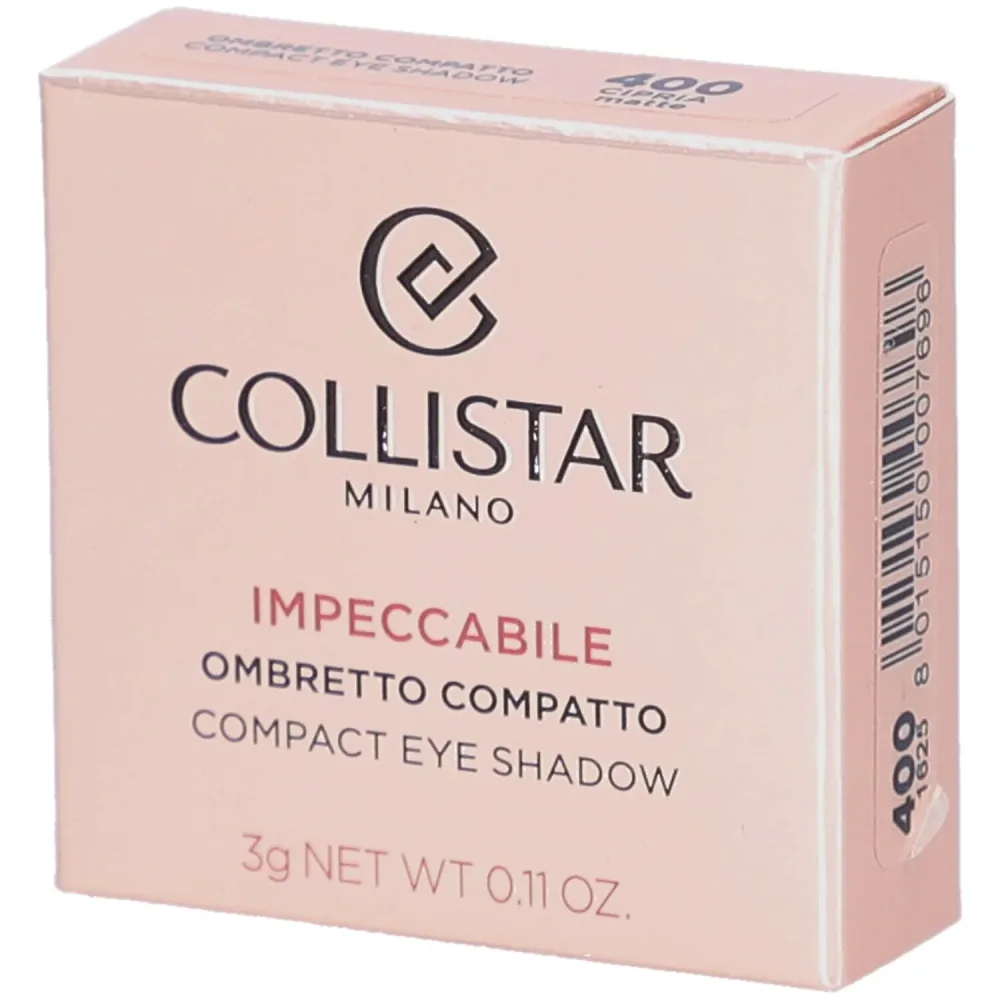 Collistar - Impeccabile Compact Eyeshadow, 3 g,  - Cipria matte