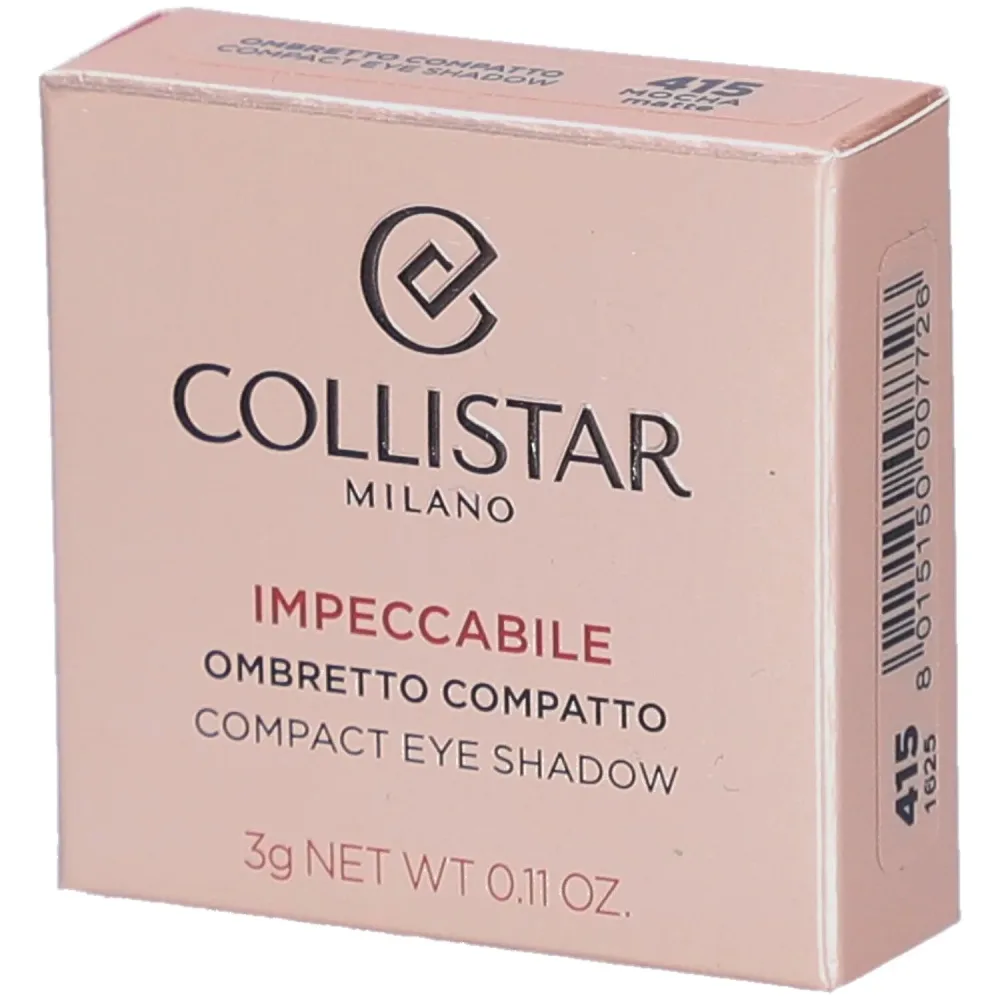 Collistar - Impeccabile Compact Eyeshadow, 3 g,  - Mocha matte