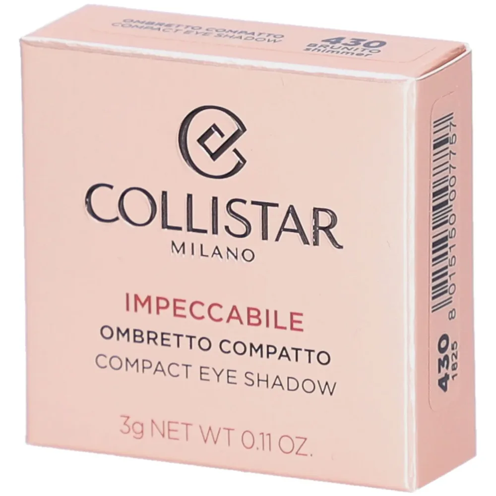 Collistar - Impeccabile Compact Eyeshadow, 3 g,  - Brunito shimmer