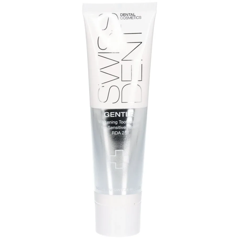 Swissdent Gentle Whitening Toothpaste For Sensitive Teeth RDA 25 Zahnpasta 100 ml