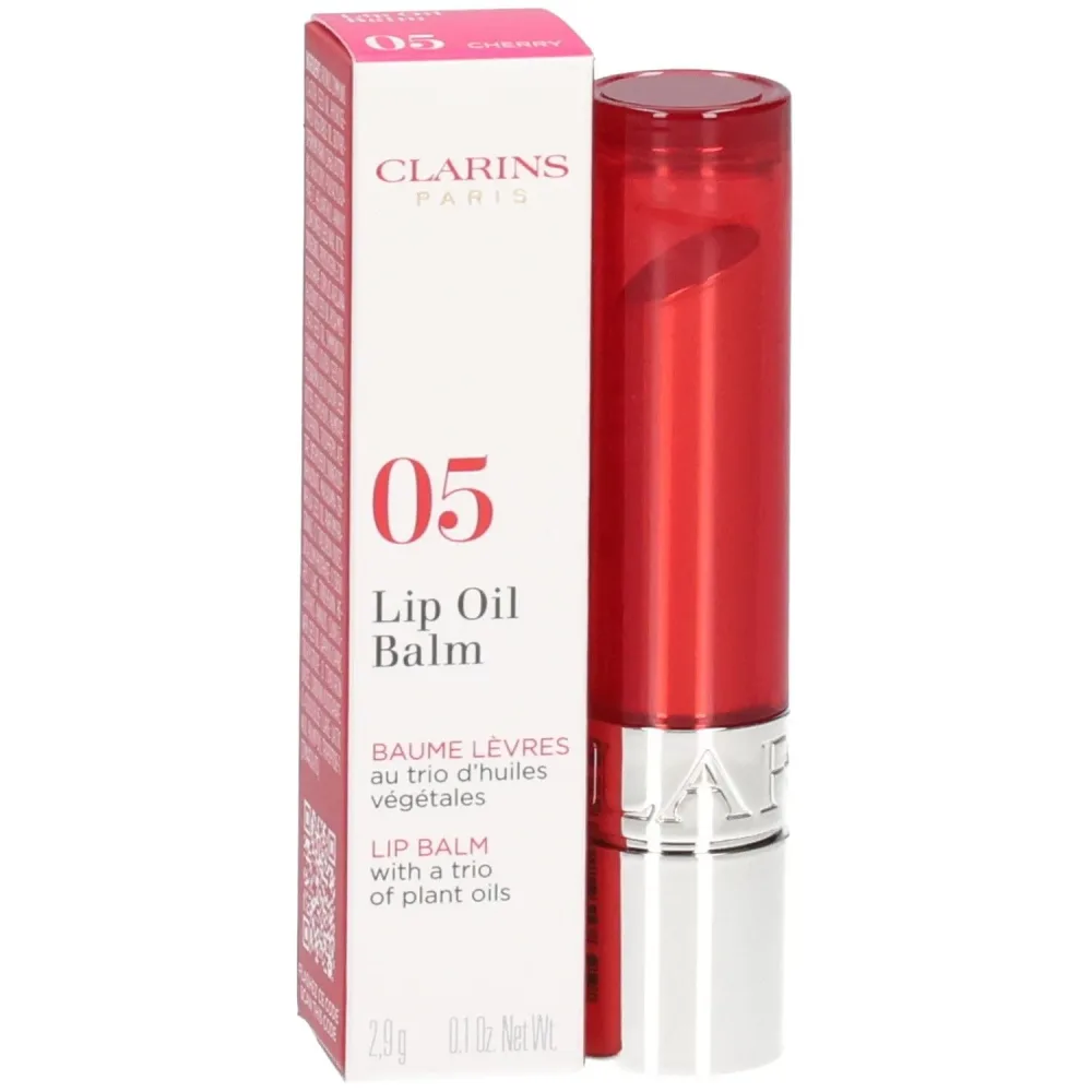 Clarins - Lip Oil Balm - Lippenbalsam mit Öl, 2.9G,  Cherry