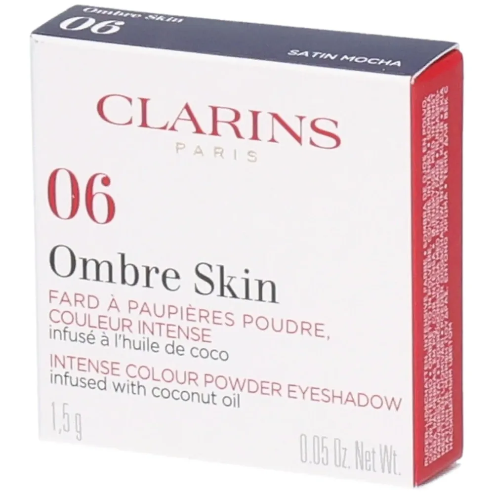 Clarins - Ombre Skin - Puderlidschatten, intensive Fabe, 1.5 g, Satin mocha