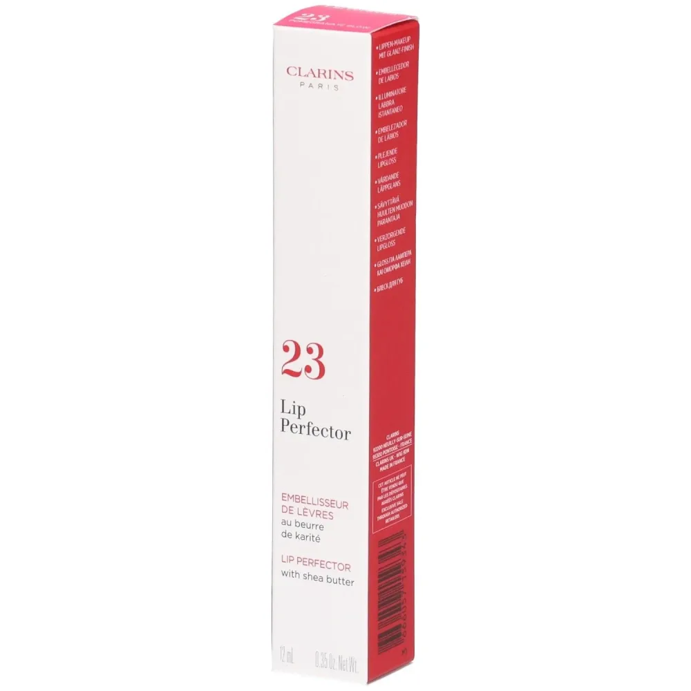 Clarins - Lip Perfector Glow - Lippen-Makeup mit Glanz-Finish, 12 ml,  pomegranate glow