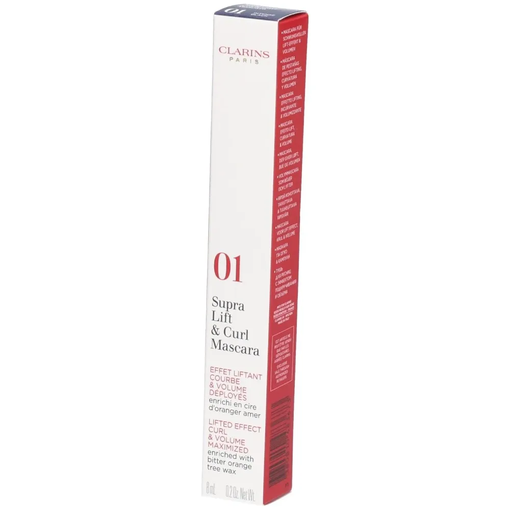 Clarins - Supra Lift & Curl Mascara, Mascara Lift & Curl, Black