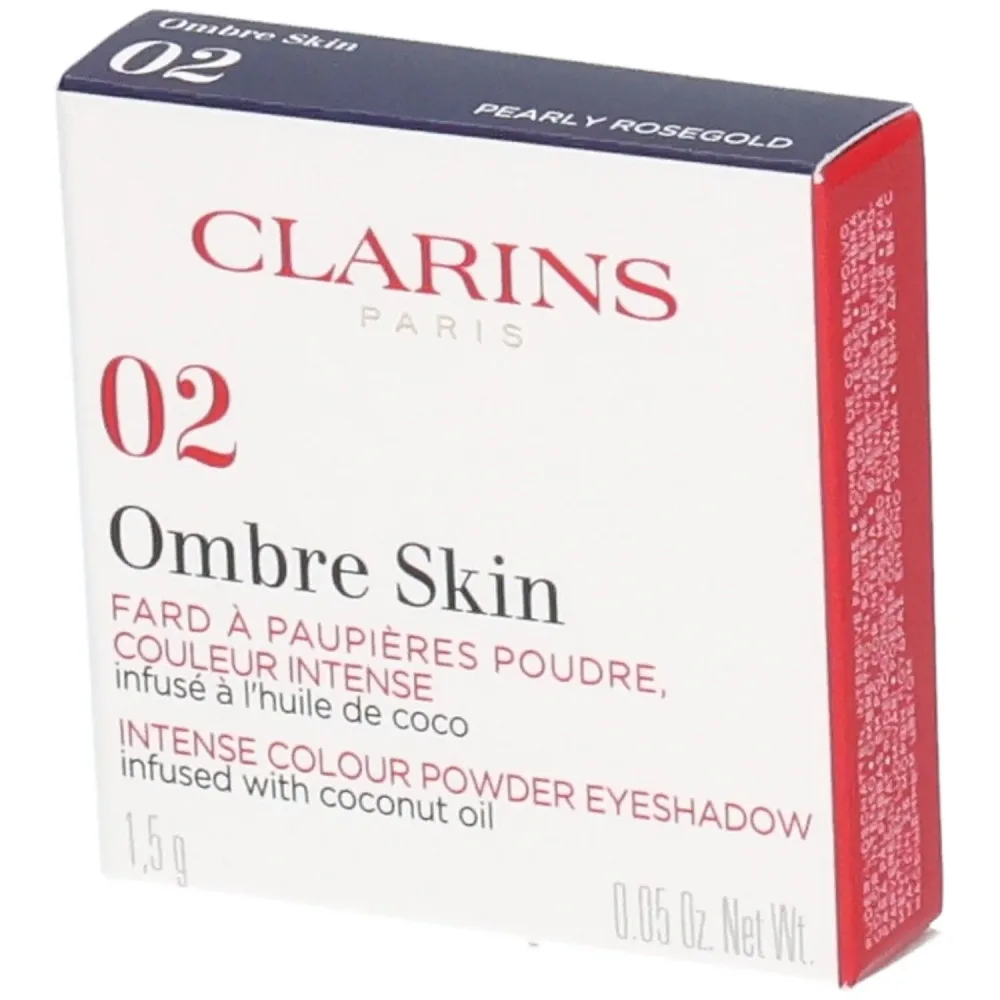 Clarins - Ombre Skin - Puderlidschatten, intensive Fabe, 1.5 g, Pearly rosegold