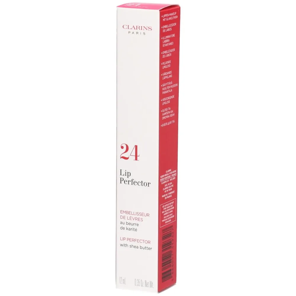 Clarins - Lip Perfector Glow - Lippen-Makeup mit Glanz-Finish, 12 ml,  fuchsia glow