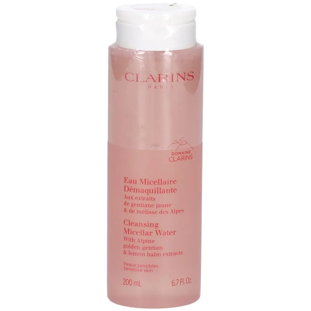 Clarins Eau Micellaire Démaquillante Aux extraits de gentiane jaune 200ml Damen