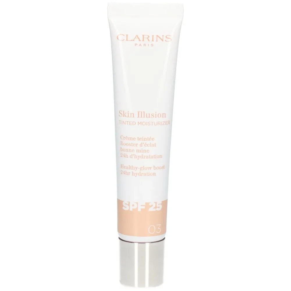 Clarins - Skin Illusion Tinted Moisturizer SPF25, 40 ml
