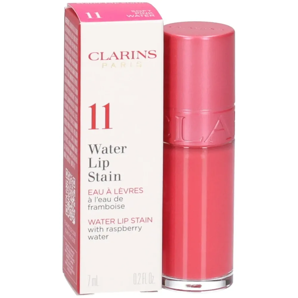 Clarins - Water Lip Stain - Feinflüssige Lippenessenz mit intensiver Farbe, 7 ml,  soft pink water