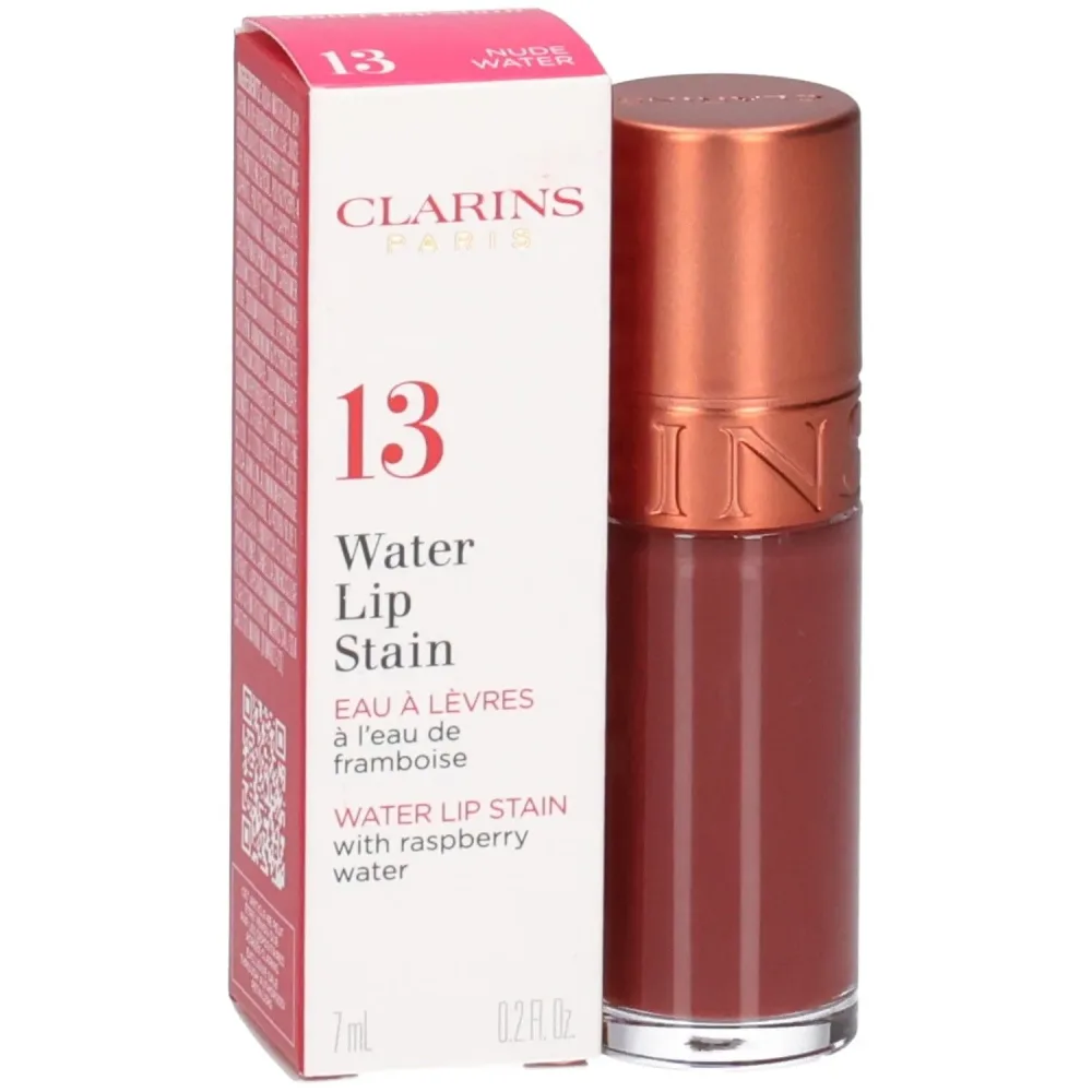 Clarins - Water Lip Stain - Feinflüssige Lippenessenz mit intensiver Farbe, 7 ml,  nude water
