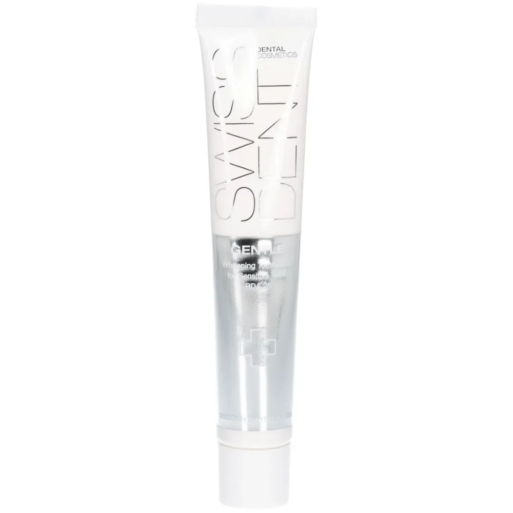 Swissdent Gentle Whitening Toothpaste For Sensitive Teeth RDA 25 Zahnpasta 50 ml