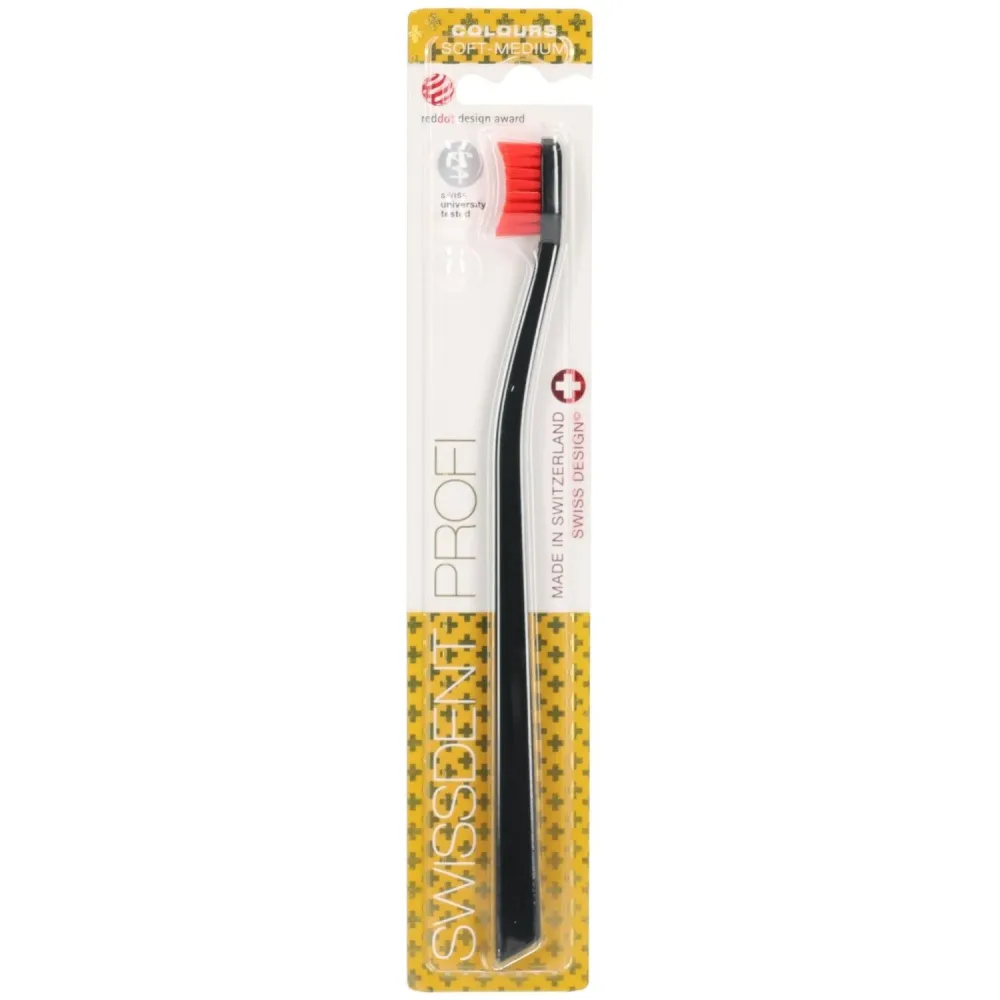 Swissdent Profi Colours Zahnbürste Soft-Medium
