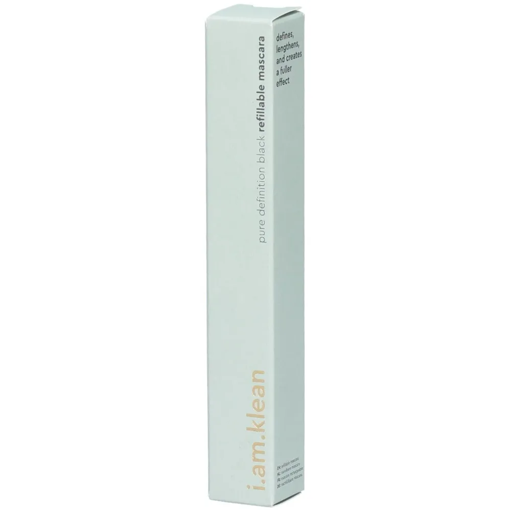 i.am.klean Nachfüllbare Mascara Pure Definition Schwarz