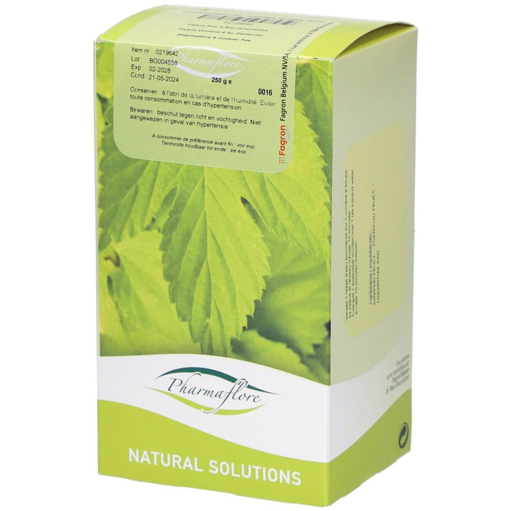 Pharmaflore Urinary 4 Kräutertee mit Wacholder