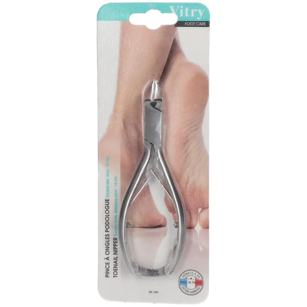 Vitry Doppelschnabel-Nagelzange 14cm