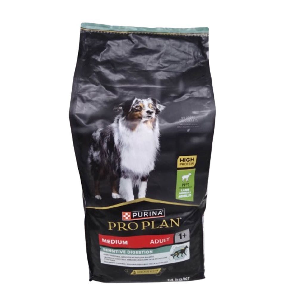 PRO PLAN Adult Medium Sensitive Digestion Lamm 14 kg