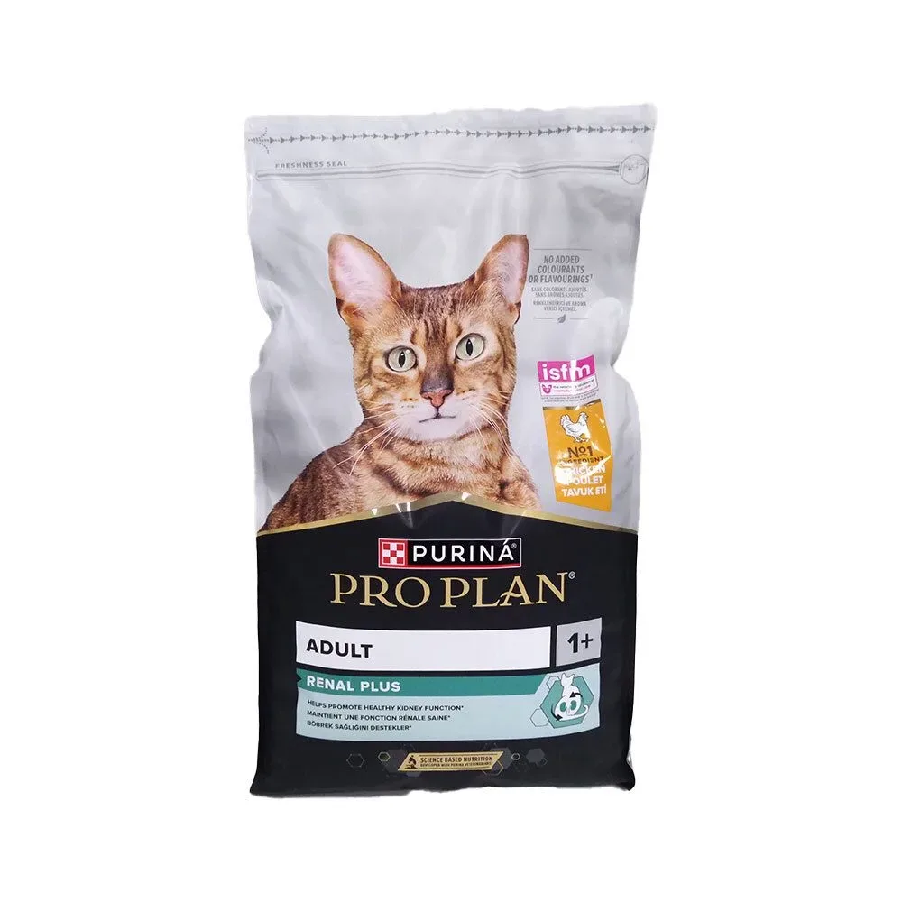 PRO PLAN PURINA Trockenfutter Katze, Adult 1+, Sterilised RENAL PLUS, Huhn 10 kg