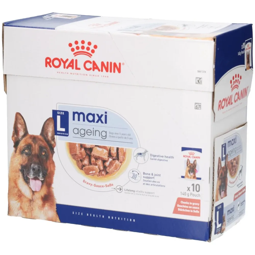 Royal Canin Maxi Ageing in Sosse - Sparpaket: 40 x 140 g