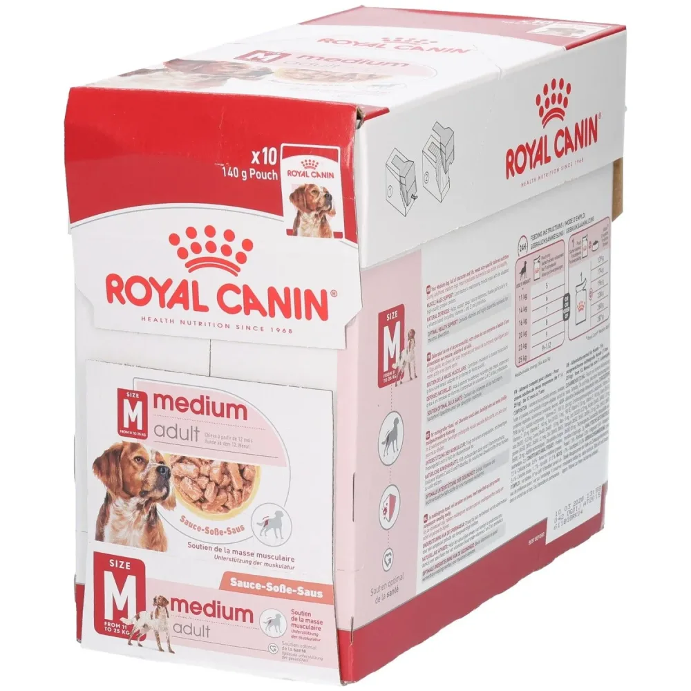 Royal Canin Medium Adult in Sosse - Sparpaket: 20 x 140 g