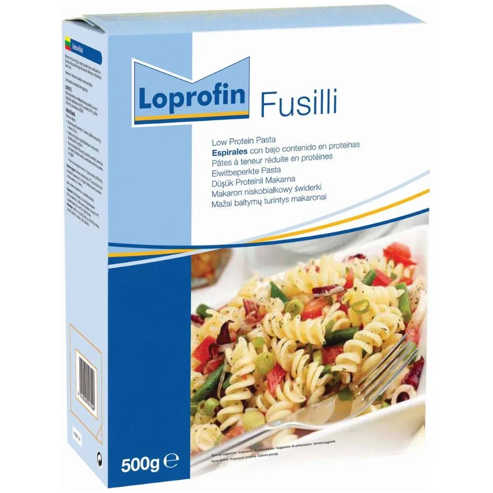 Loprofin Fusilli eiweißarme Pasta