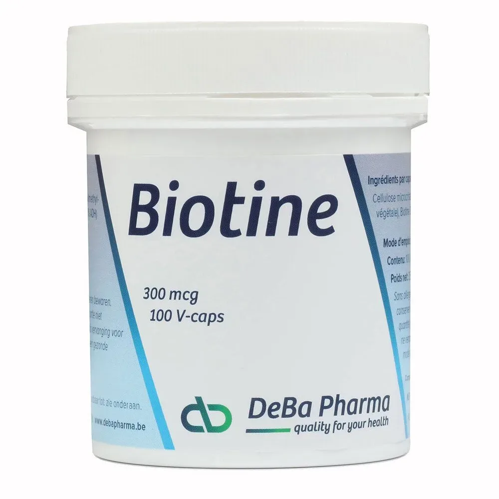 DeBa Pharma Biotin 300 mcg