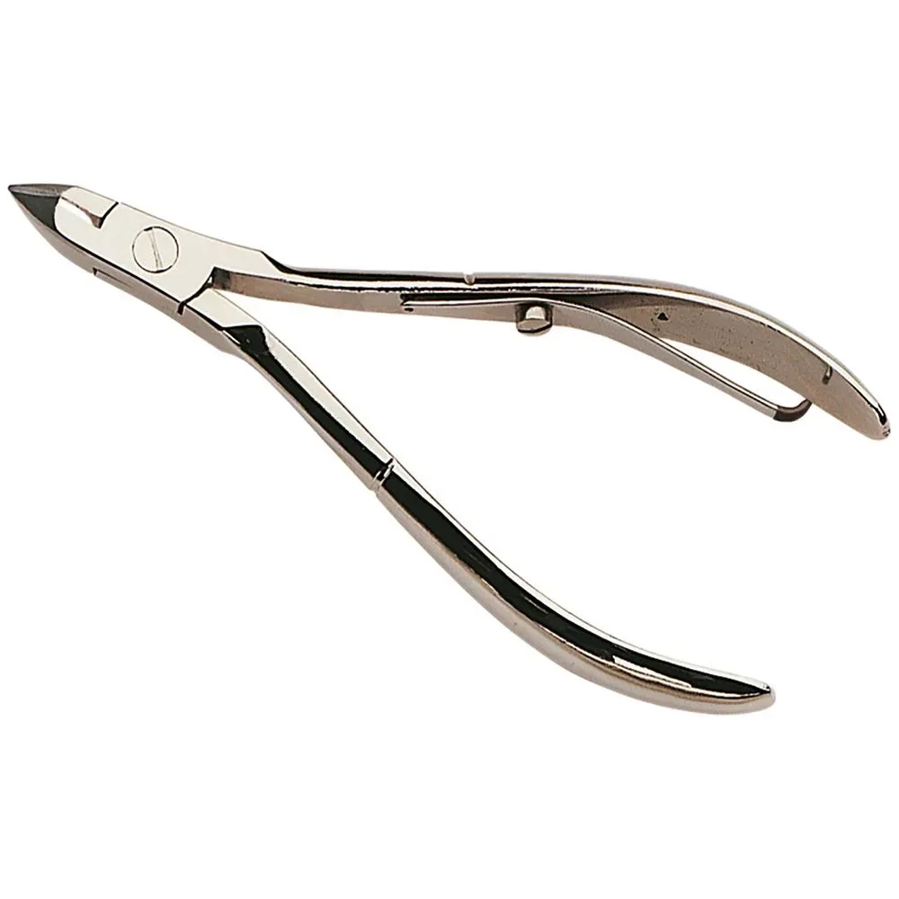 Nippes Hautzange, vernickelt, 10 cm