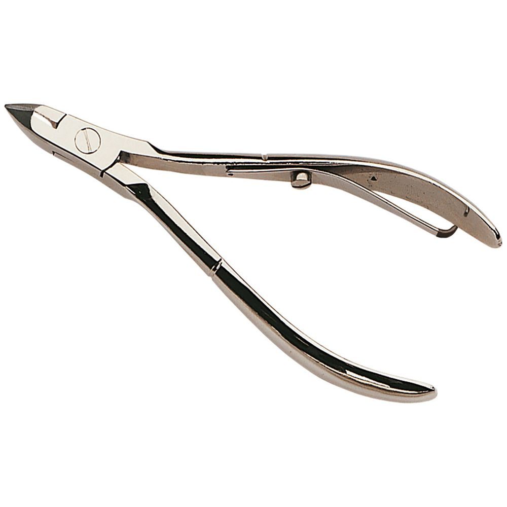 Nippes Hautzange, vernickelt, 10 cm