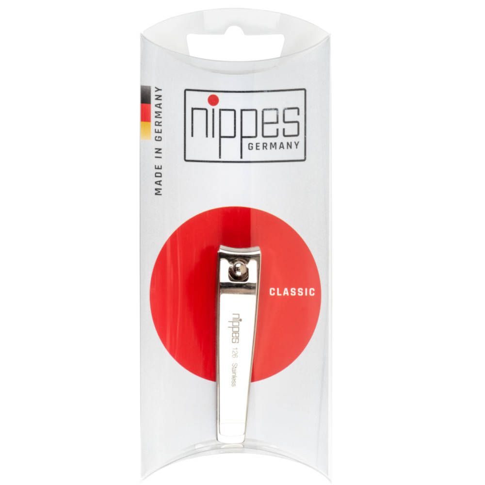 Nippes Nagelknipser, vernickelt, 6 cm