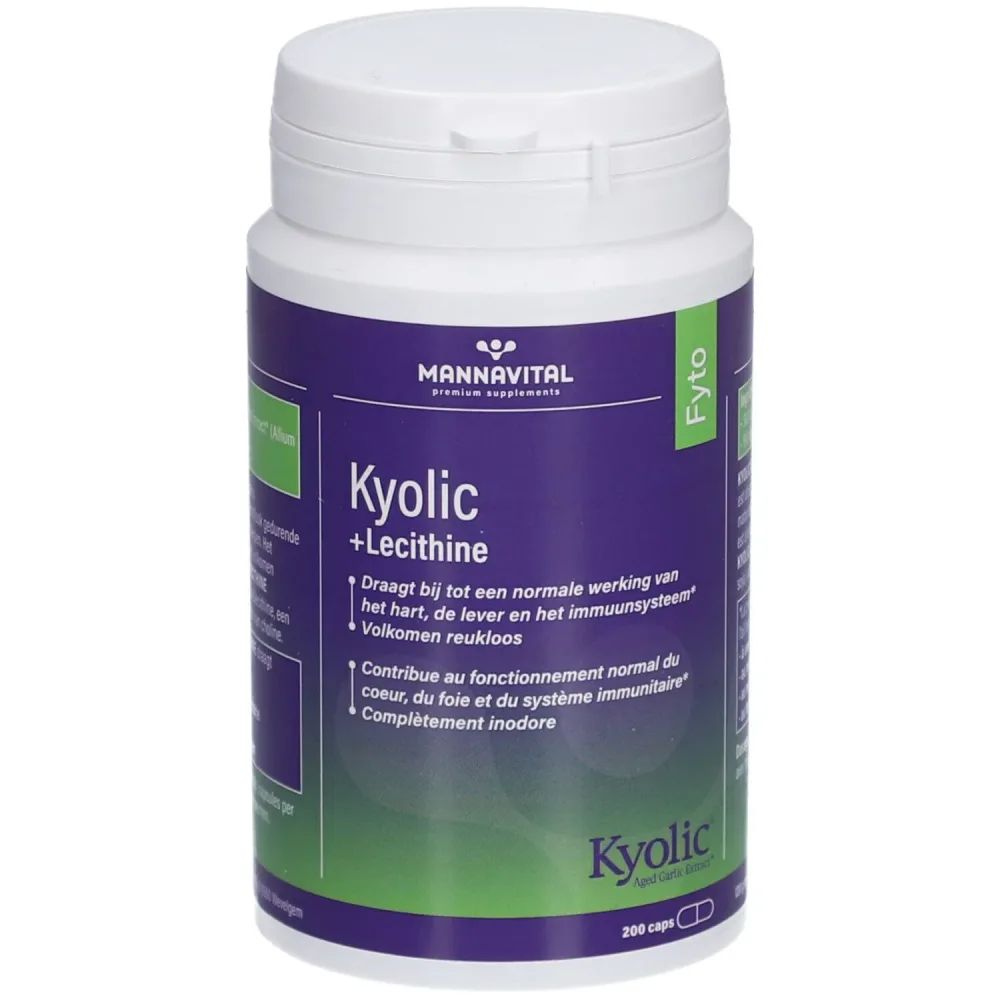MannaVital Kyolic + Lecithine