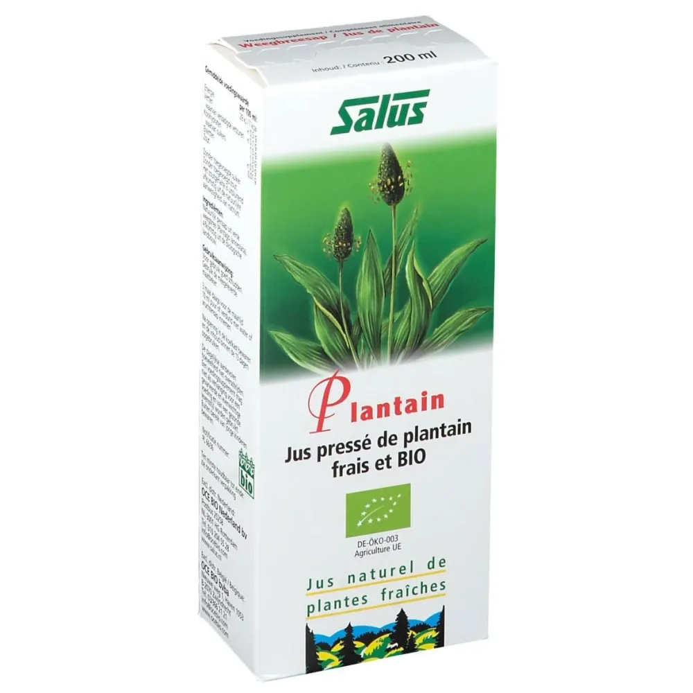 Salus Spitzwegerich Saft Bio