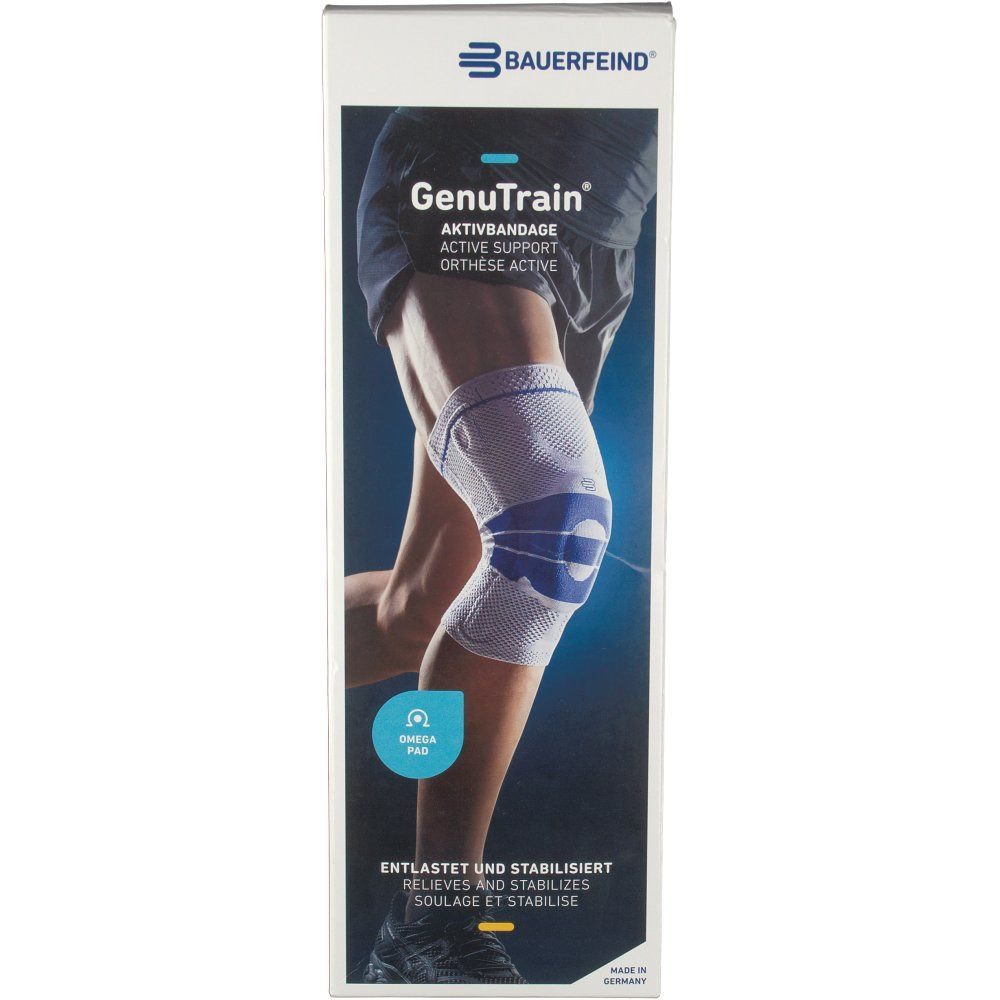 GenuTrain Aktivbandage Grösse 6 titan (1 Stk)
