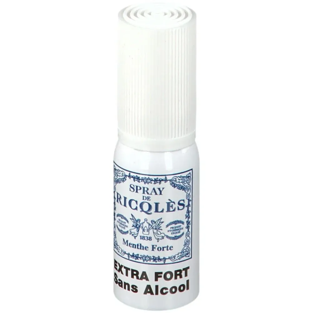 Ricqles Spray Minze ohne Alkohol