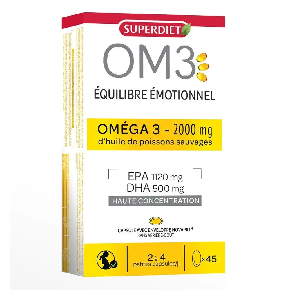 Premium Novapill® capsules OM3 Equilibre émotionnel®