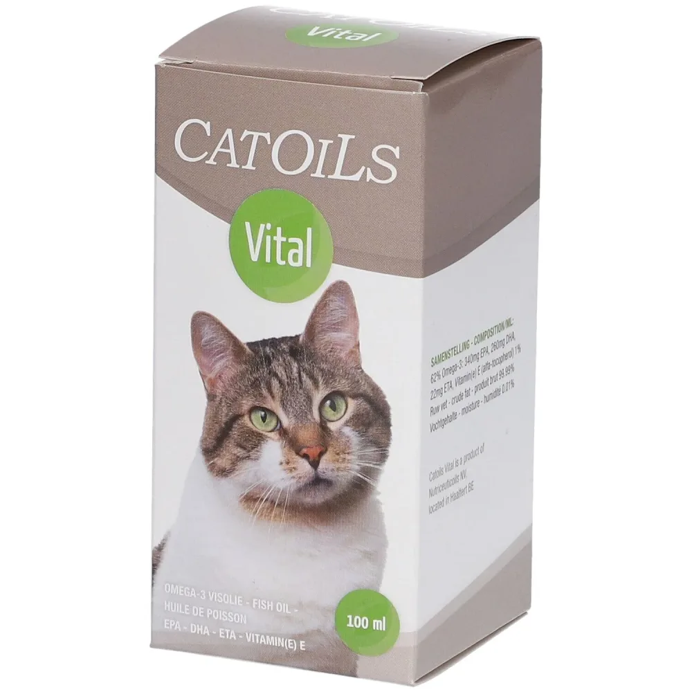 Catoils Vital Katze Fischöl