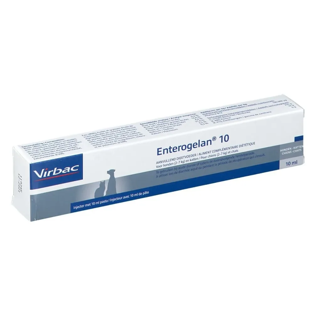 Virbac Enterogelan® 10 für Hunde und Katzen 2-7 Kg