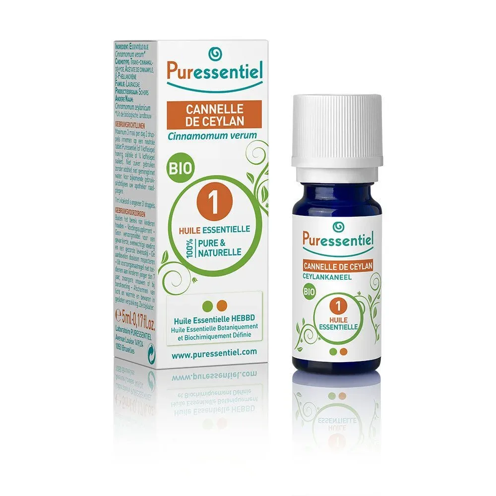 Puressentiel Ätherisches Bio Öl Ceylon-Zimt (5ml)
