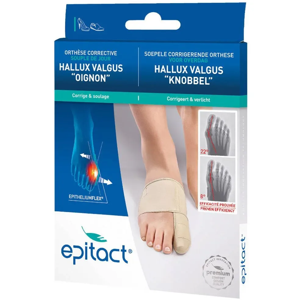 epitact® Korrekturschiene aus Epithelium? Hallux valgus Flex Gr. S