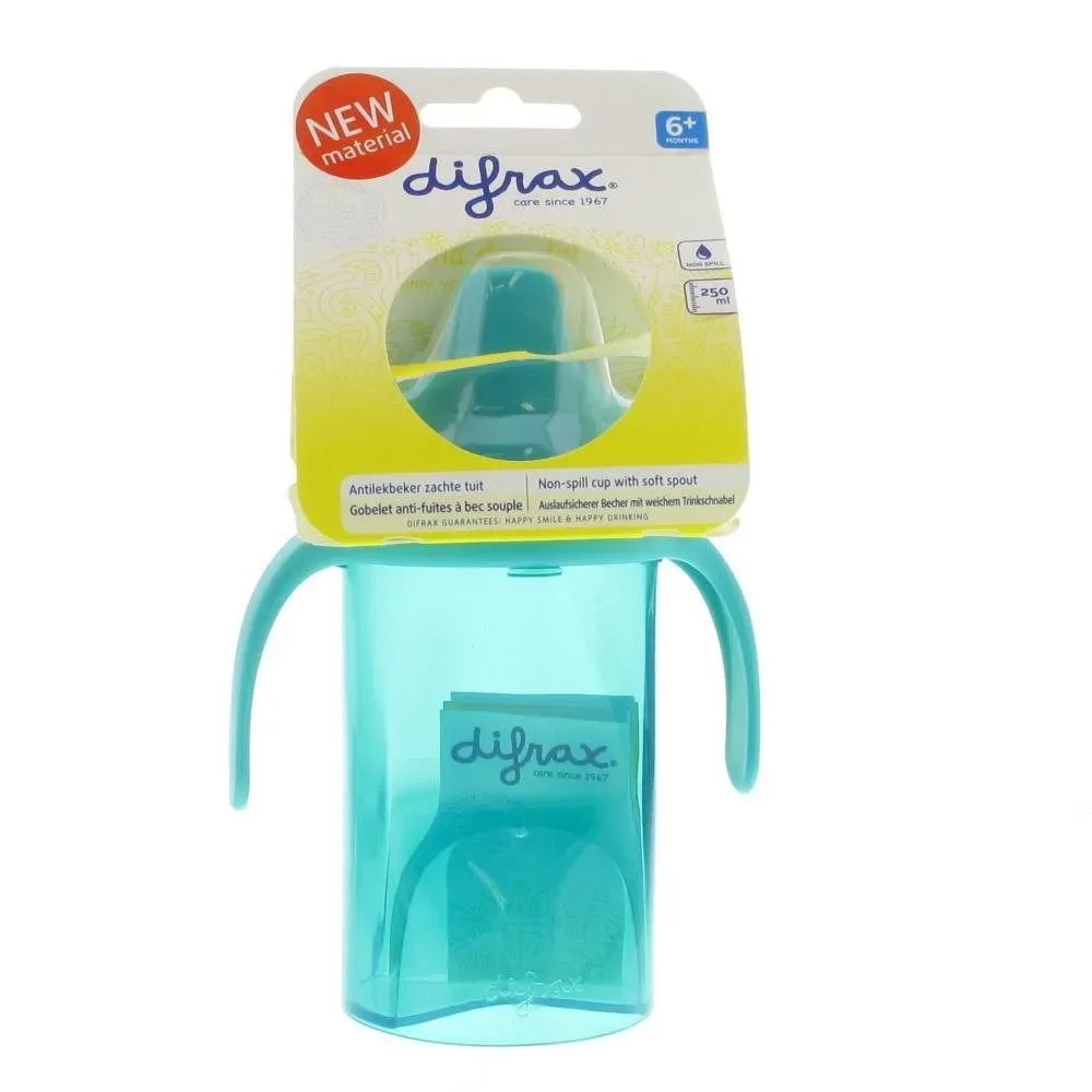 difrax® Auslaufsicherer Becher mit weichem Trinkschnabel