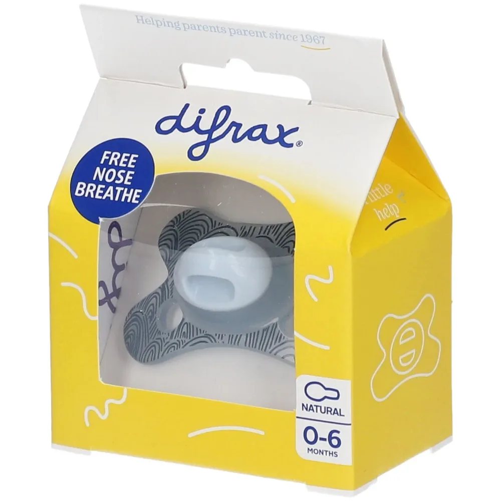 difrax® Natural Schnuller 0-6 Monate