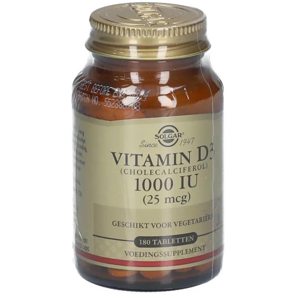 Solgar® Vitamin D-3 25 µg/1000 IU