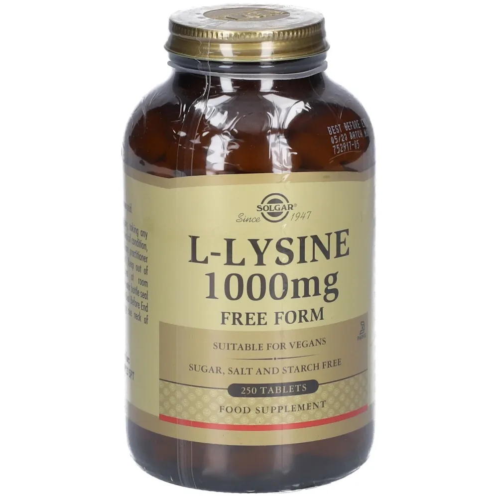 Solgar® L-Lysine 1000 mg