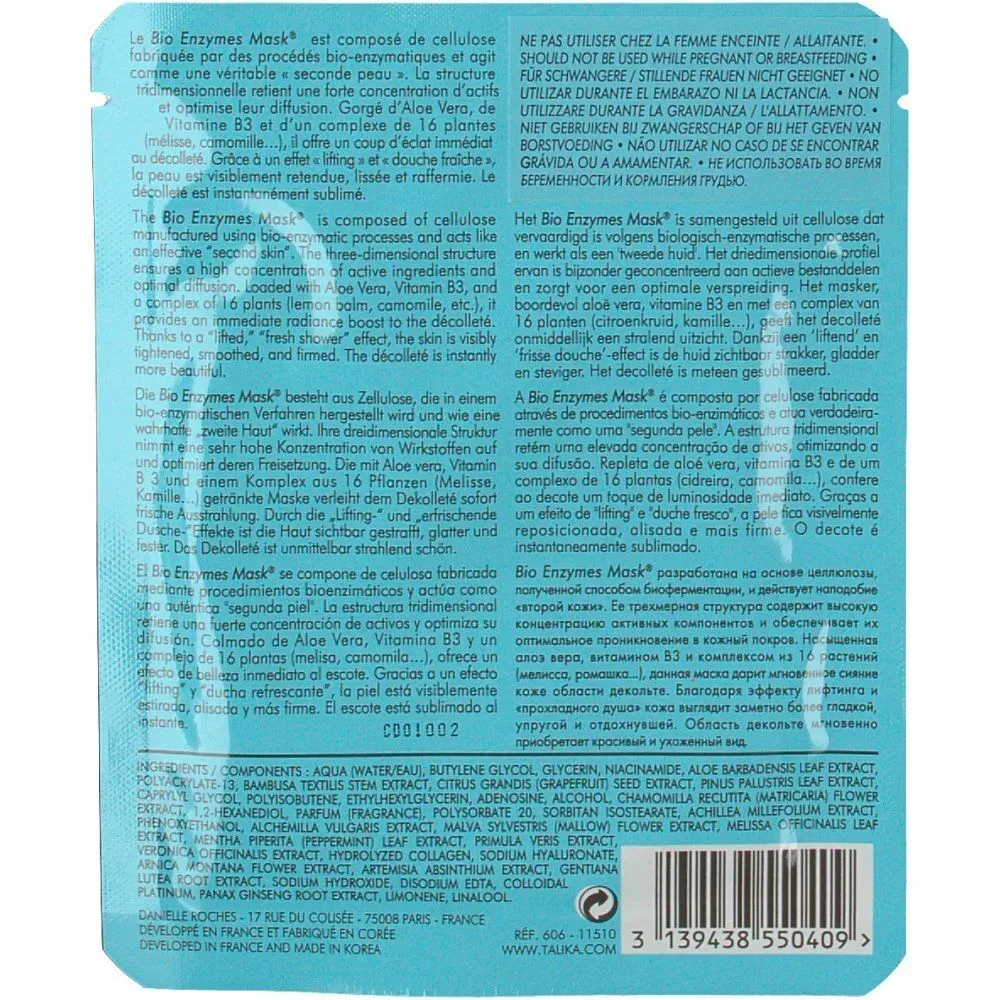 Talika Bio Enzymes Mask Anti-Aging Decollete