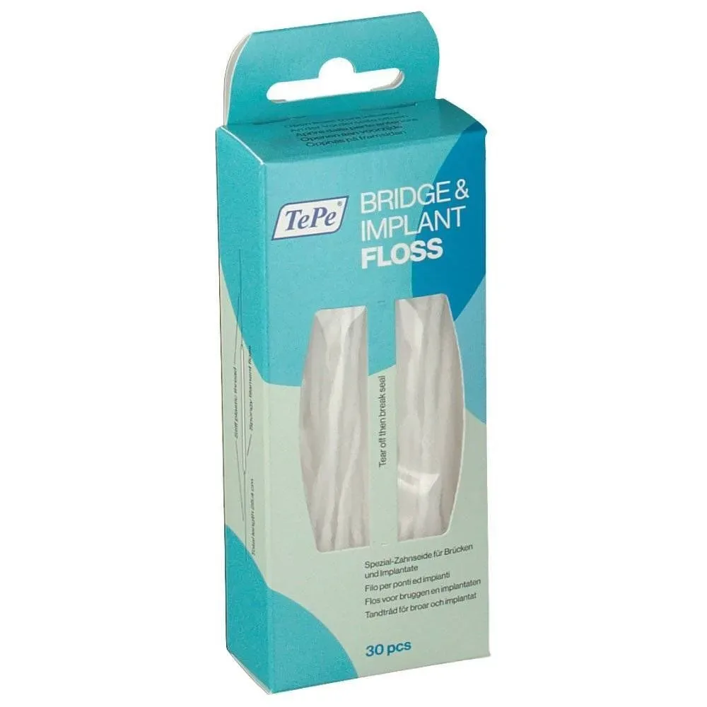 TePe® Brücken und Implantat Zahnseide