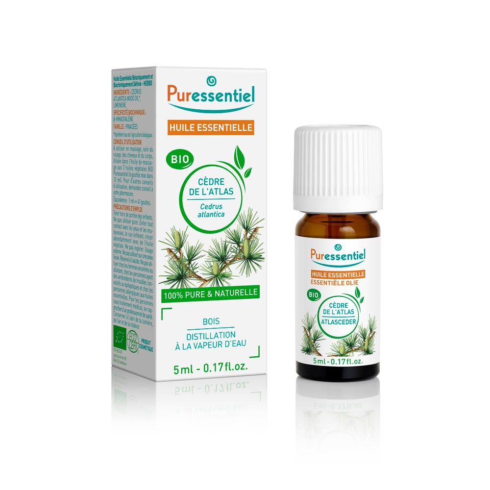 PURESSENTIEL Atlaszeder &Auml;th/&Ouml;l Bio 5 ml