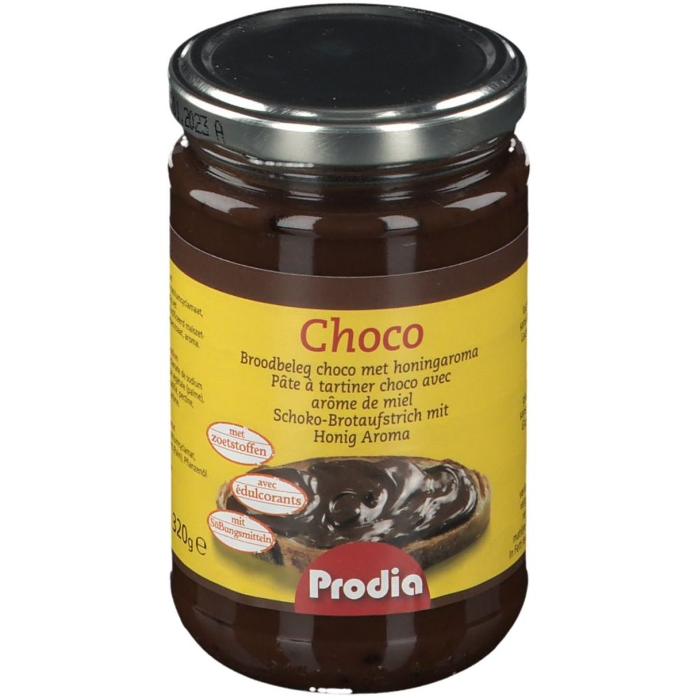 Prodia Schoko-Brotaufstrich mit Honig-Geschmack
