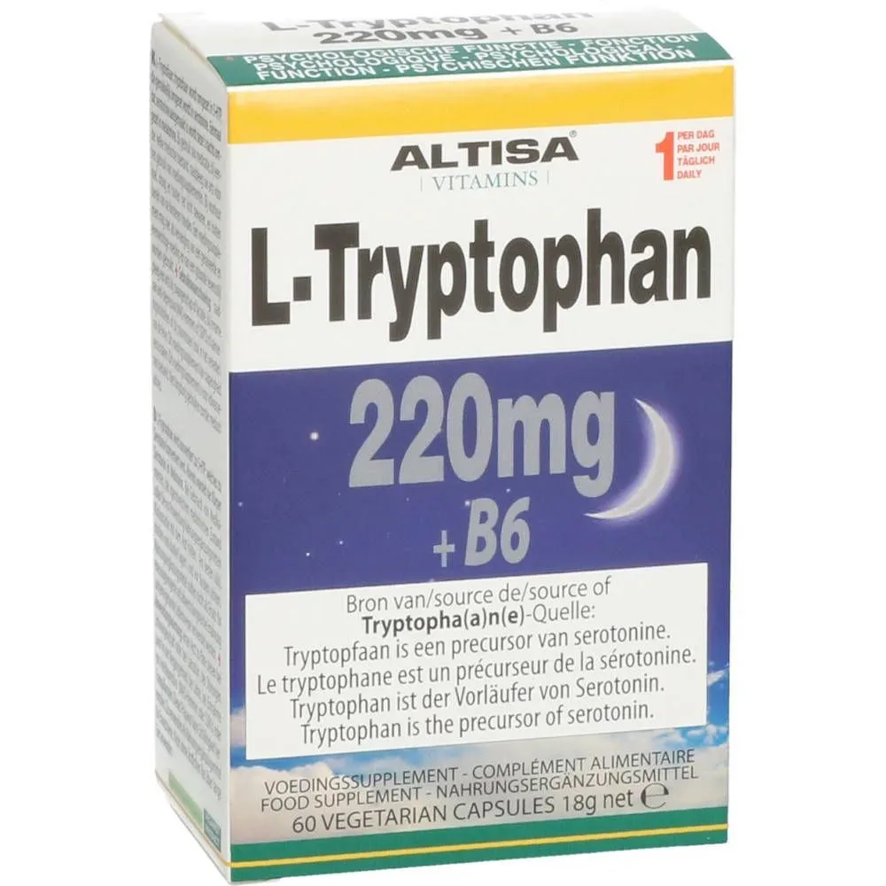 Altisa® L-Tryptophan 220 mg + Vitamin B6