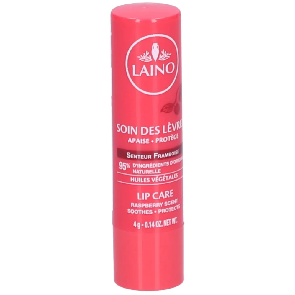 Laino-Lippenpflege mit Himbeerduft