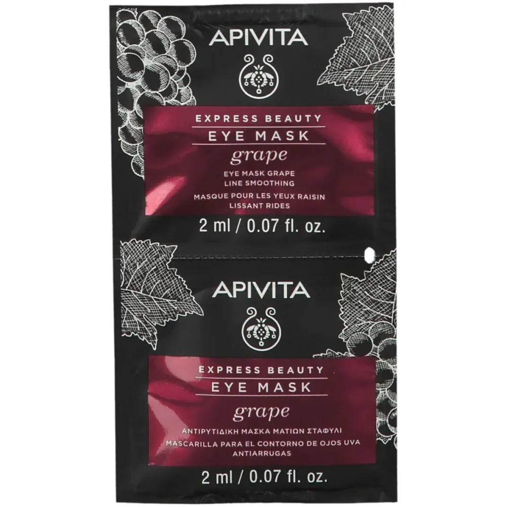 Apivita Express Beauty Augenmaske Grape